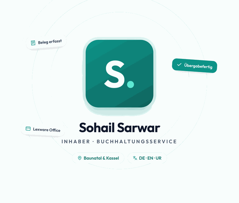 Sohail Sarwar, Inhaber Sohail Buchhaltungsservice